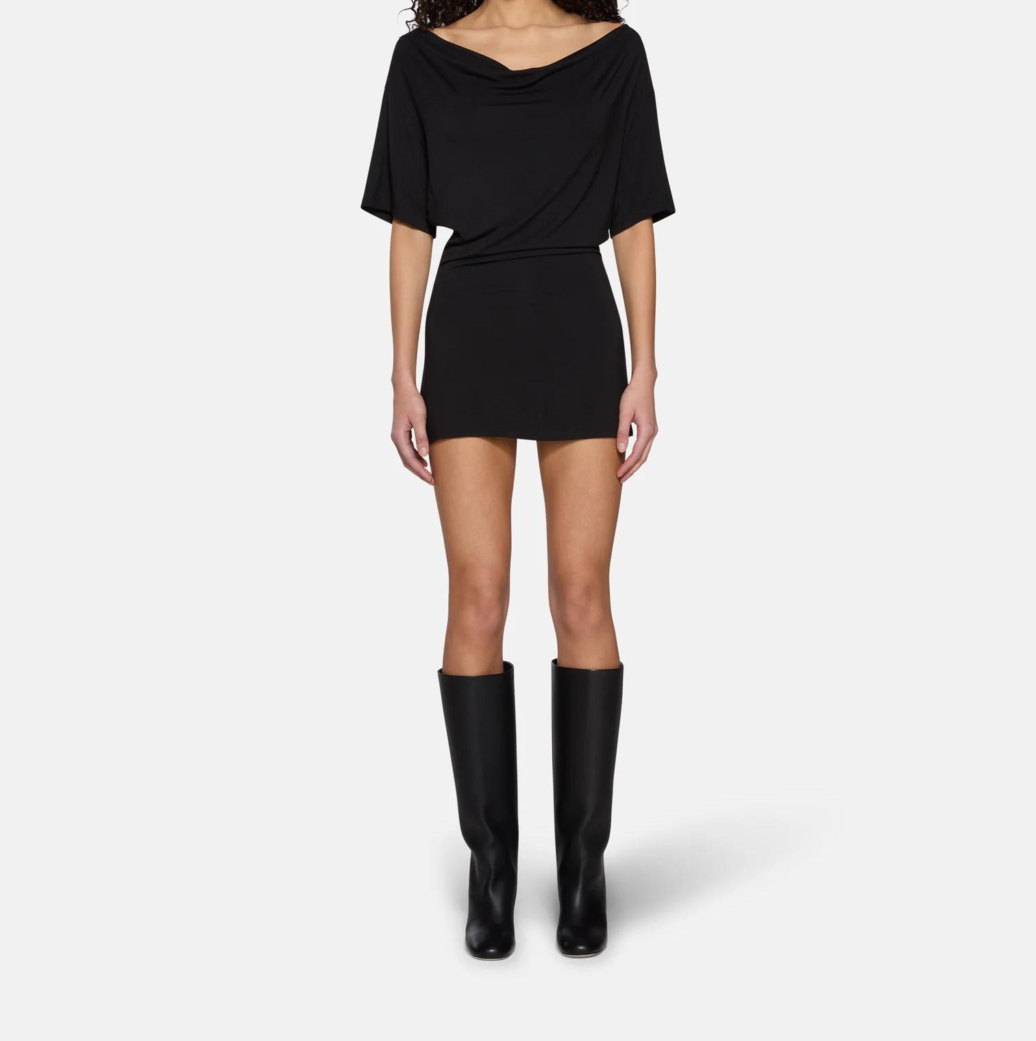 Womens Madeo Cowl Neck Dress
