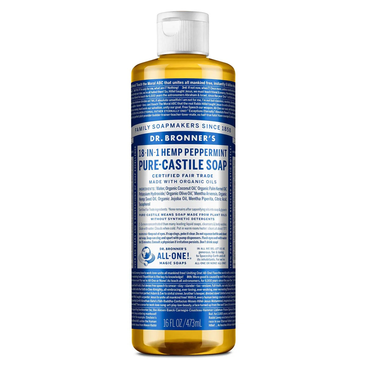 Dr. Bronners Peppermint 16oz