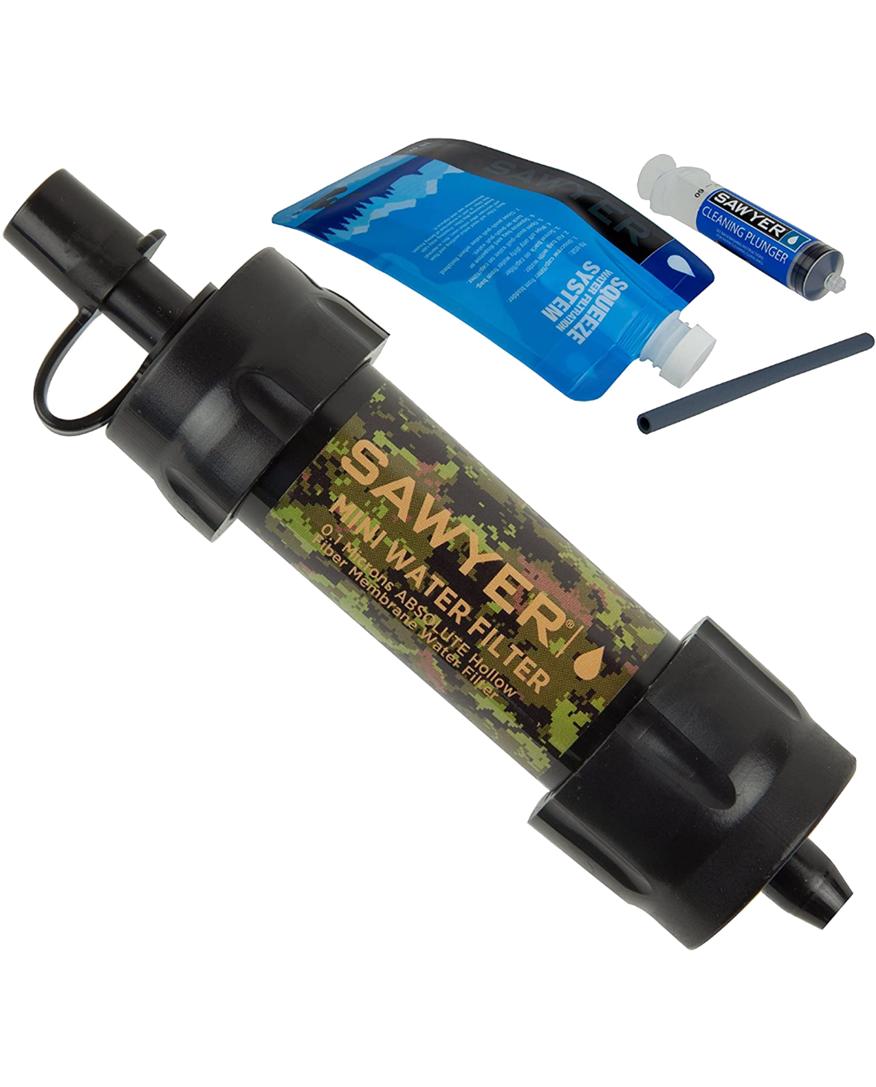 Mini Water Filtration System Camo