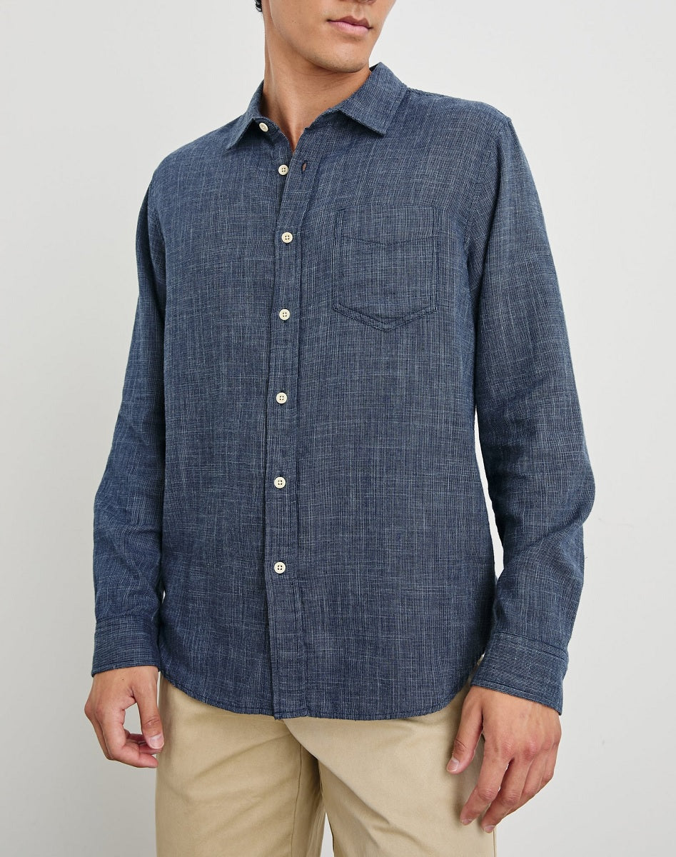 Mens Wyatt in Navy Etch