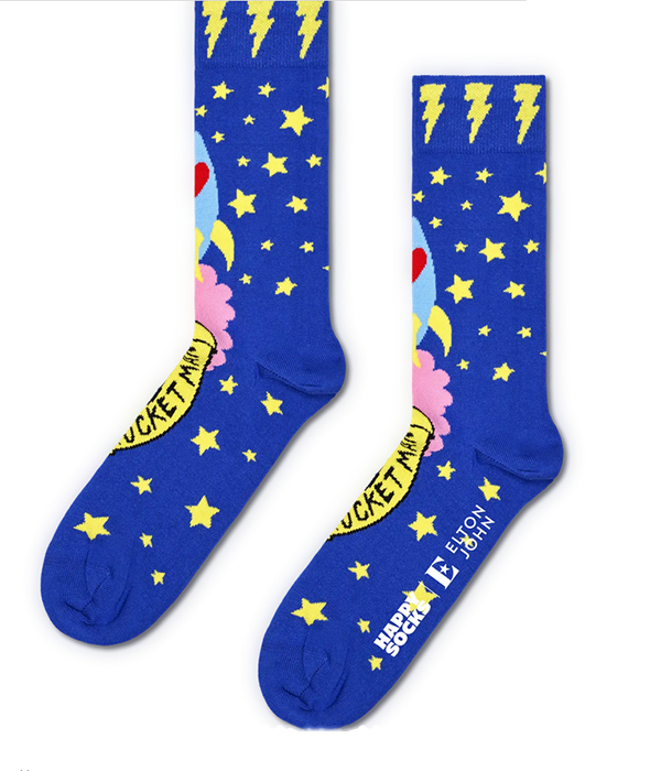 Mens Rocket Man Sock