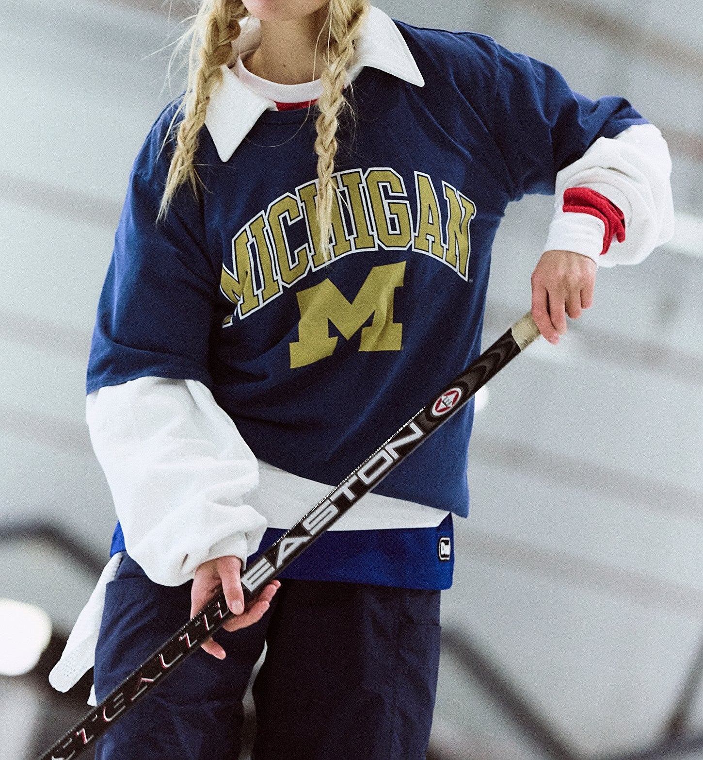 Womens Michigan Boyfriend Tee