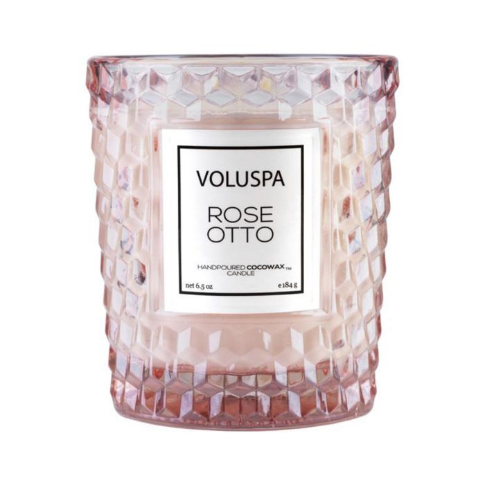 VOLUSPA Classic Candle in Textured Glass 40 Hour