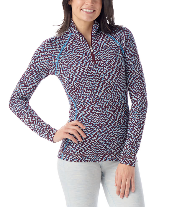 Womens Classic Thermal Merino Base Layer 1/4 Zip