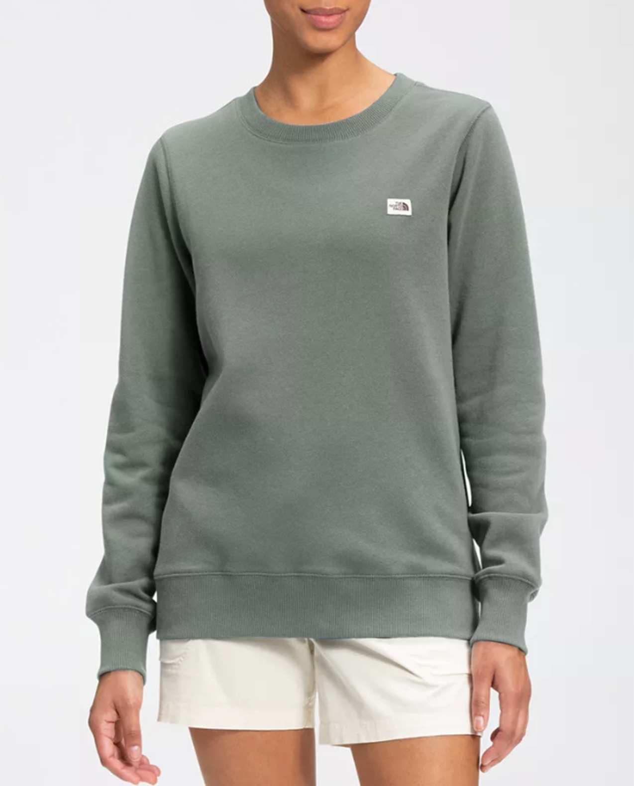 Womens Heritage Patch Crew