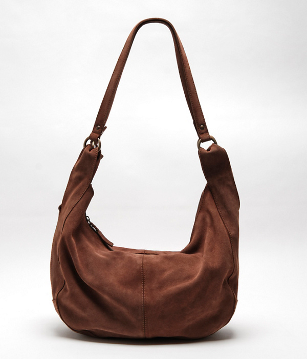 Womens Roma Suede Tote
