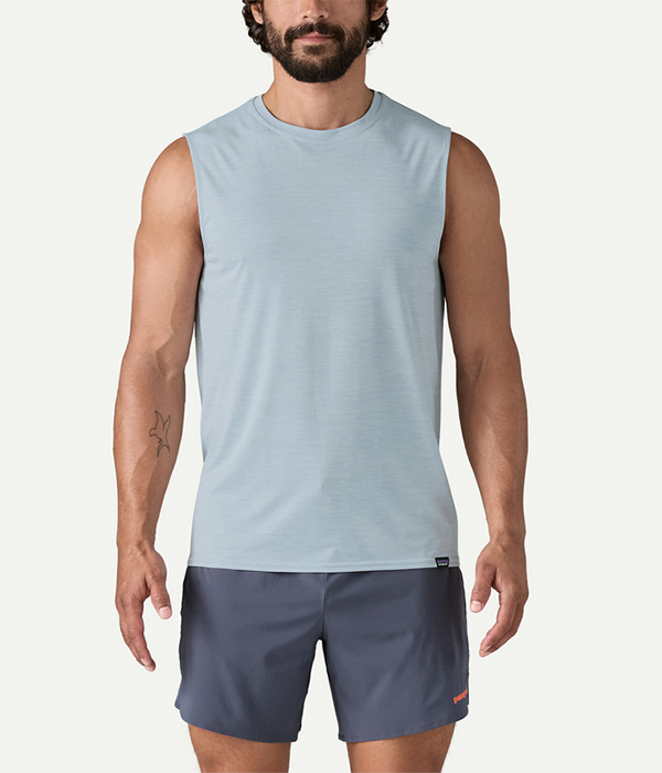 Mens Sleeveless Cap Cool Daily Shirt
