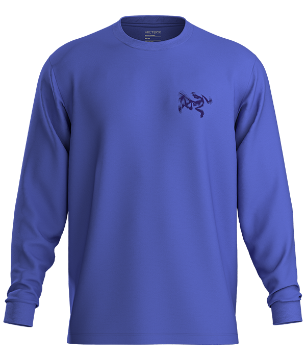 Mens Kragg SL Cotton Bird Tile LS