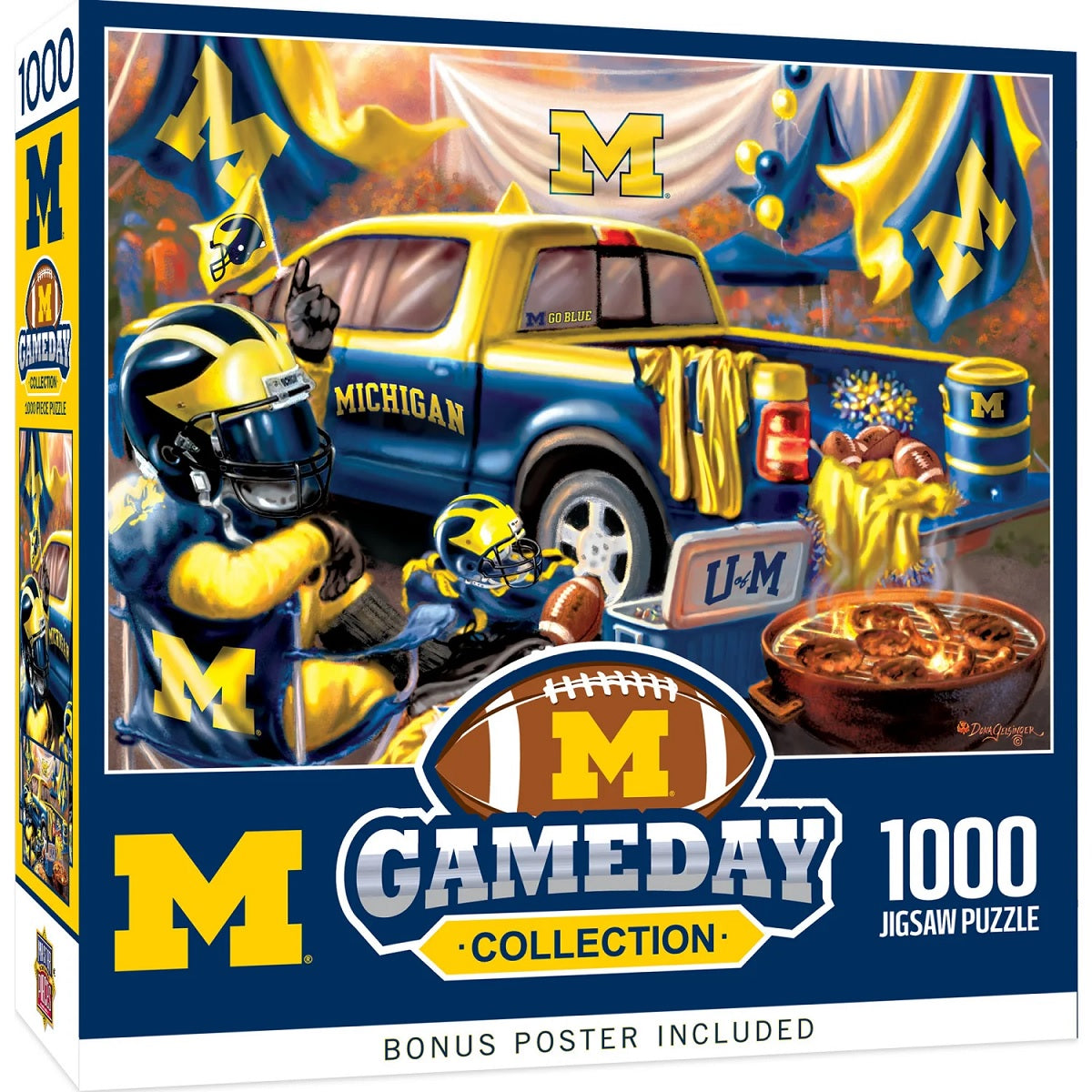 Michigan Wolverines - Gameday 1000 Piece Puzzle