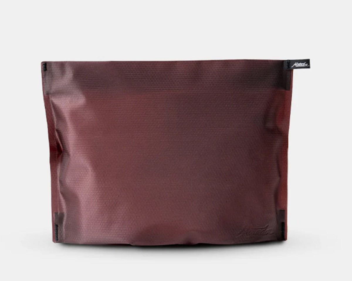 FlatPak Zipper Toiletry Case - Garnet