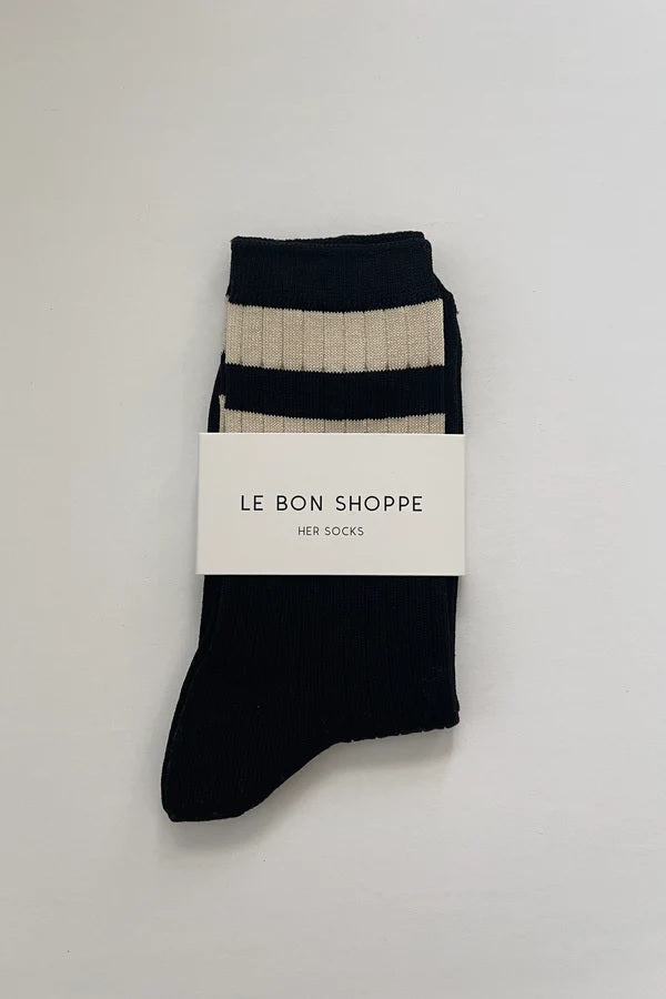 Le Bon Her Varsity Socks