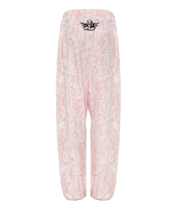 Womens Let Love Guide My Way Kimmy Pants in Pink