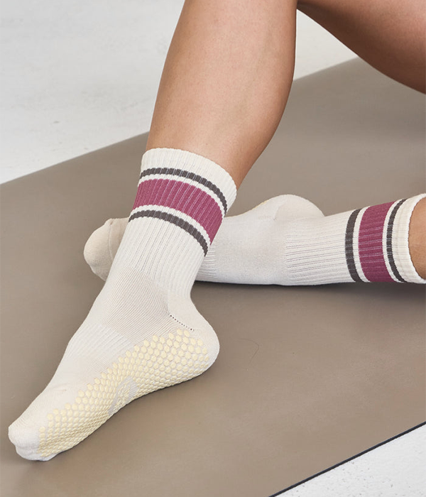 The Crew Grip Sock in Multi