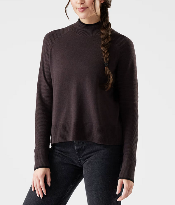 Womens Edgewood Mock Neck Sweater
