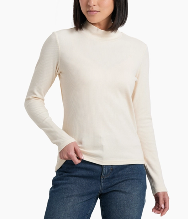 Womens Verona Rib LS