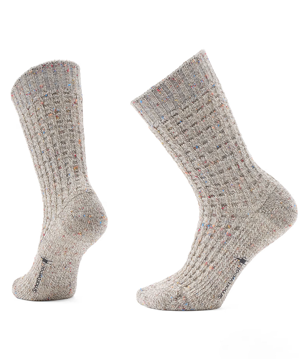 Everyday Waffle Press Crew Socks