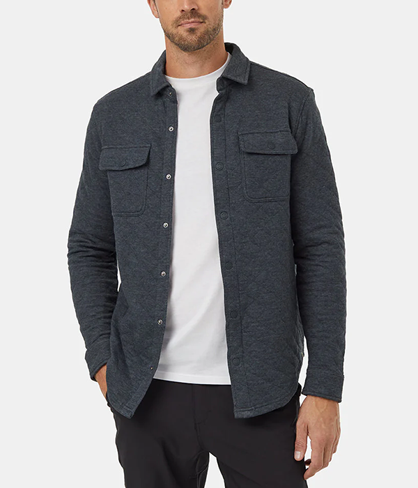 Mens Quilted Colville Shacket
