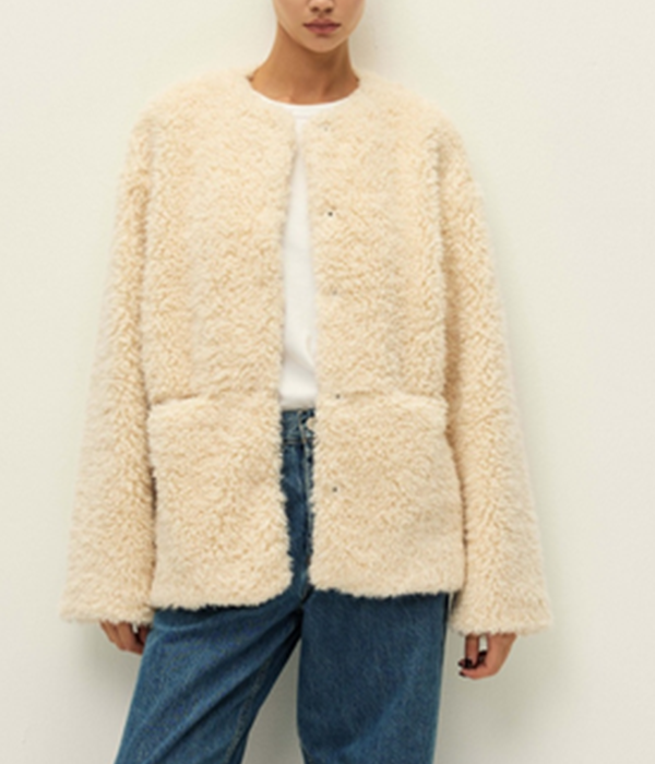 Womens Ida Faux Fur Jacket