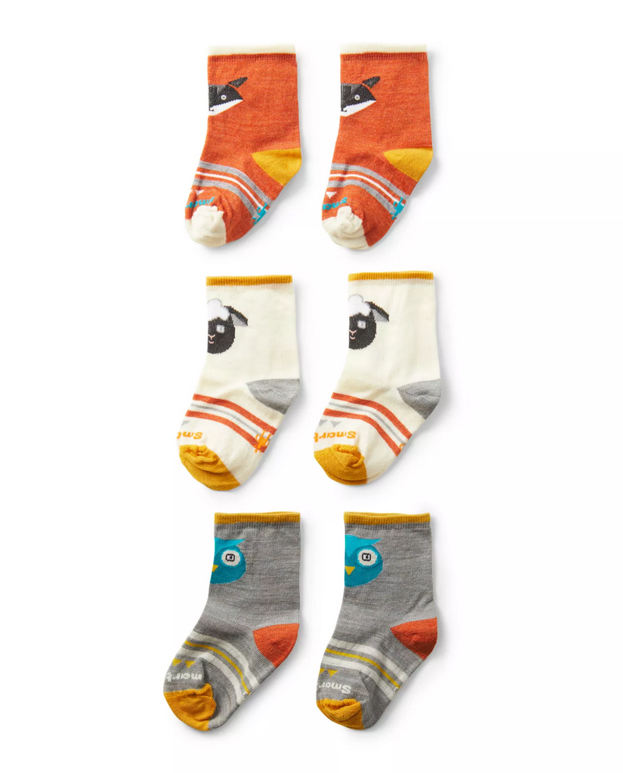 Kids Toddler Trio Socks