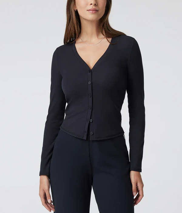 Womens L/S Pose Cardigan