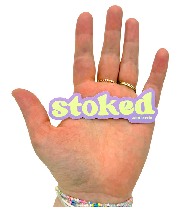 Stoked Sticker