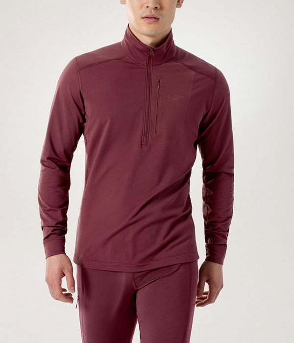 Mens Rho LT Zip Neck F26