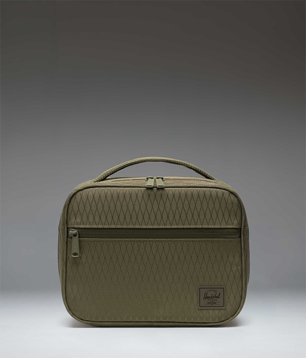 Pop Quiz Lunch Box in Ivy Green Diamond