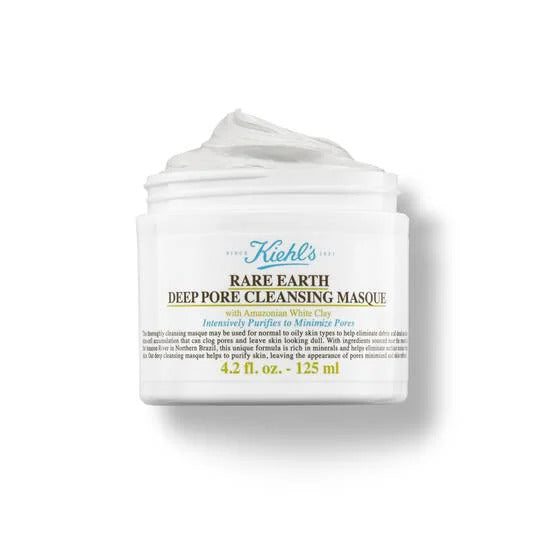 Kiehls 4.2oz 125ml Rare Earth Pore Deep Cleansing Masque