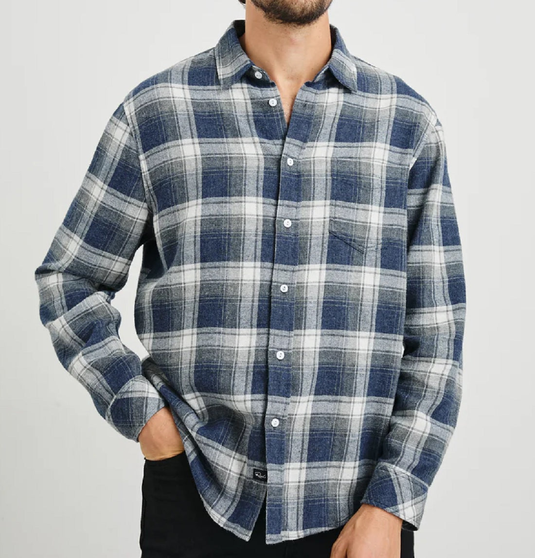 Mens Lennox in Charcoal Lapis