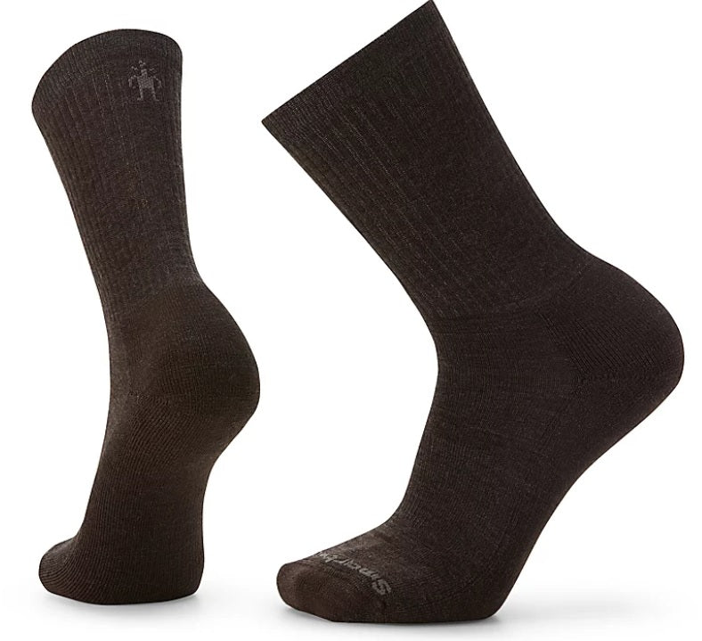 Everyday Solid Rib Crew Socks