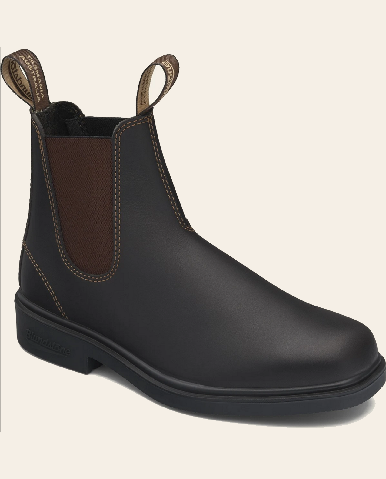 Womens Womens Dress Chelsea Boots - Stout Brown