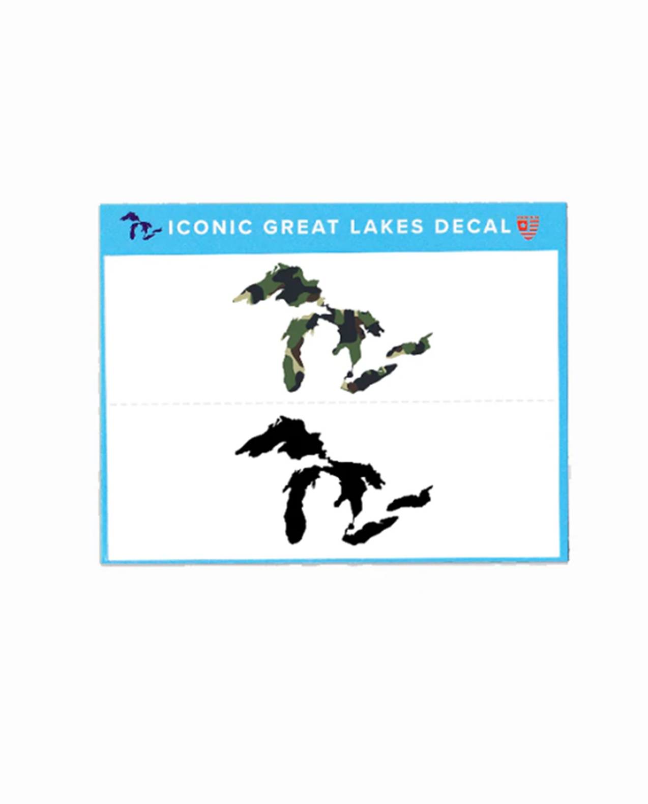 GREAT LAKES PROUD GLP Die Cut Sticker (2x3