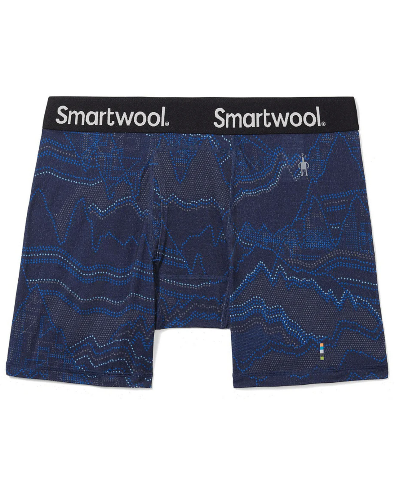 Mens Merino Print Boxer Brief Boxed
