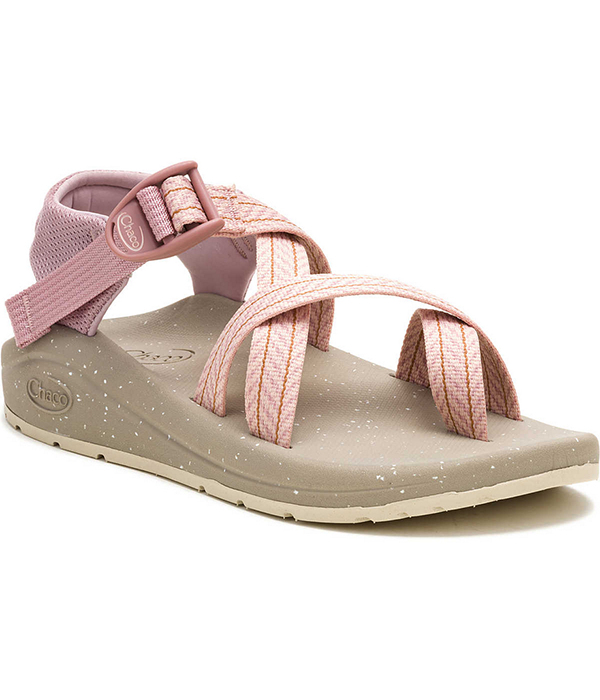 Womens Cushz Toe-Loop in Frond Pink Salt