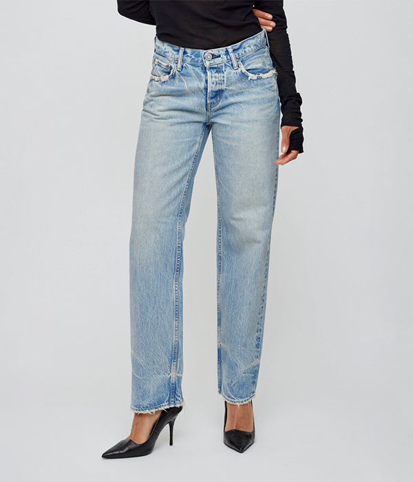 Womens MV Wildwood Straight Low in Light Blue