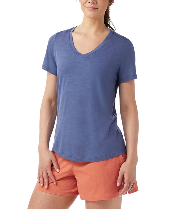 Womens Active Ultralite V-Neck Short Sleeve