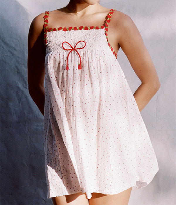 Womens Coppola Gauze Mini Dress