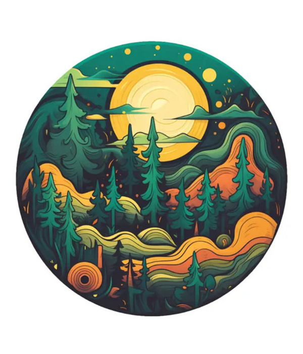 Nature Dreaming Sticker