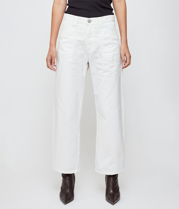 Womens MV Malba Gusset Cargo Pants in White