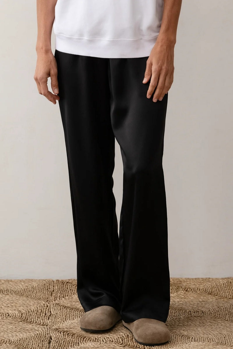 Womens The Silky Simple Pant in Jet