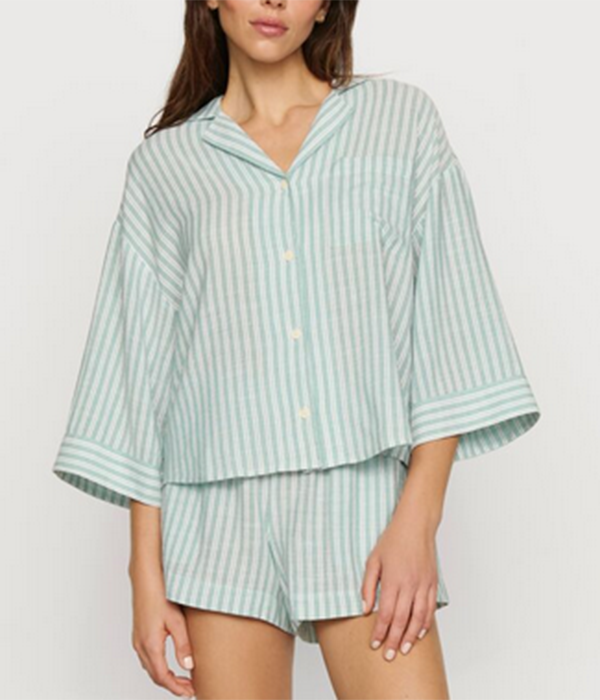 Womens Nautico Relaxed Short PJ Set