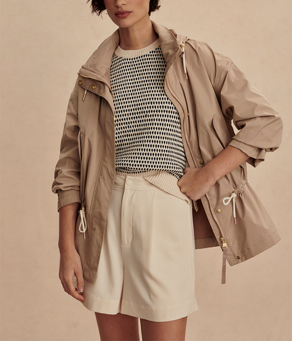 Womens Rema Short Rain Jacket