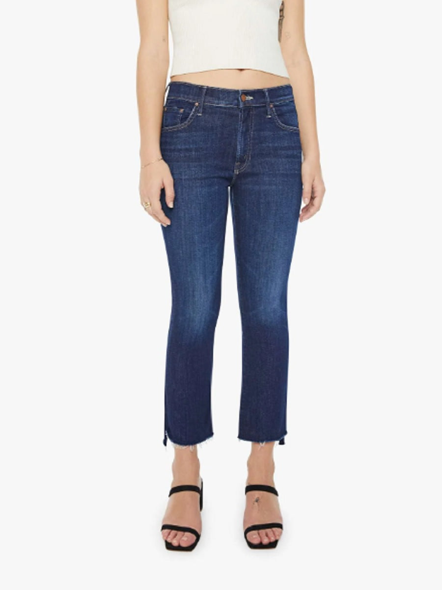 Womens Insider Crop Step Fray B