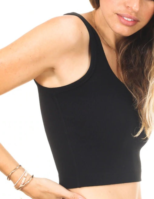 Womens Daisy Crop Tank
