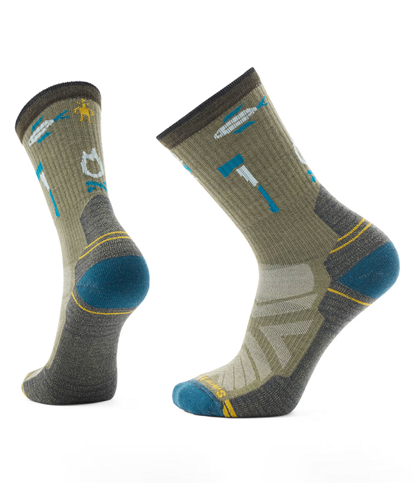 Hike Light Cushion Camp Gear Crew Socks