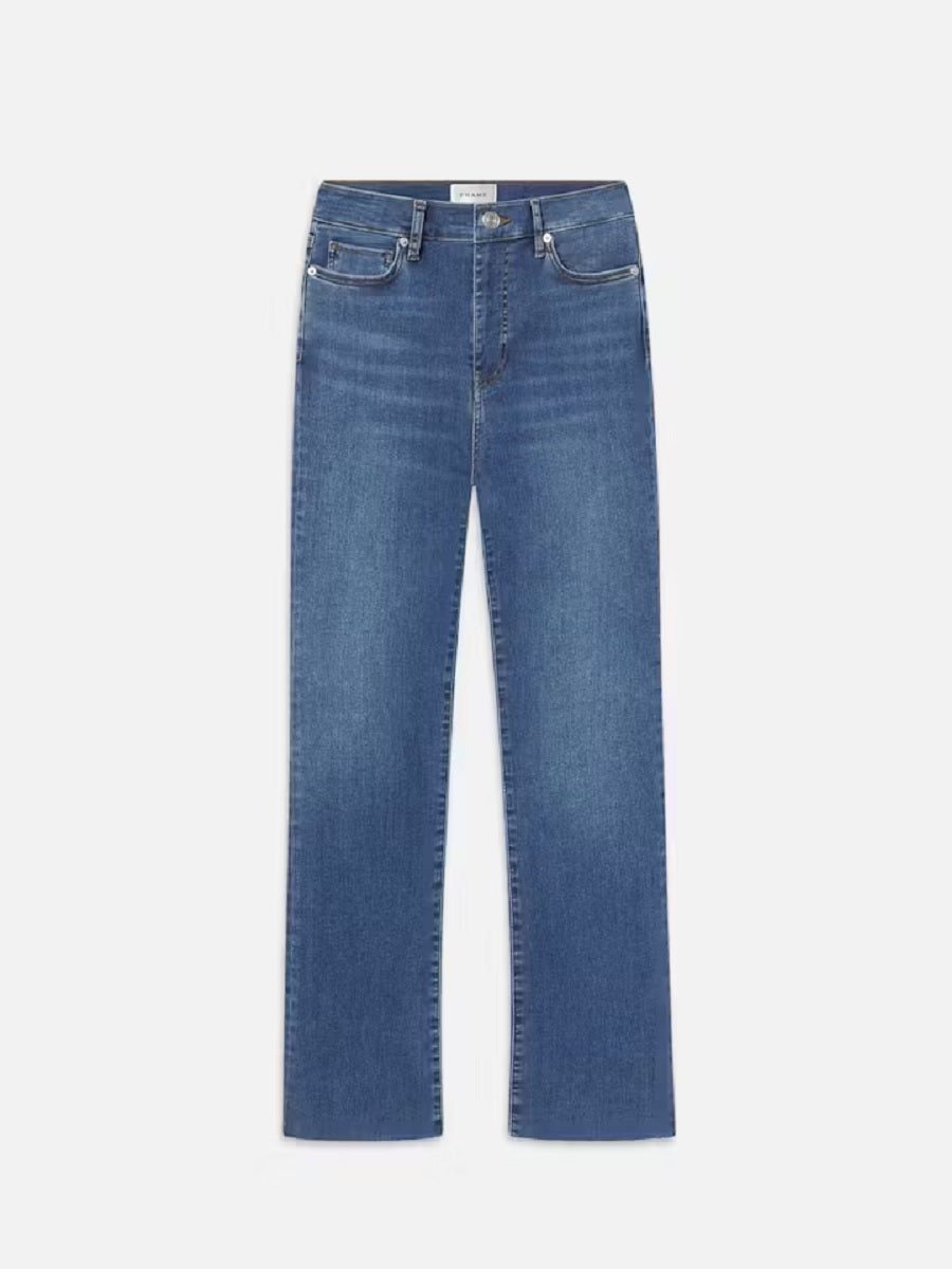 Womens Le Slim Palazzo Raw Fray in  Mermaid