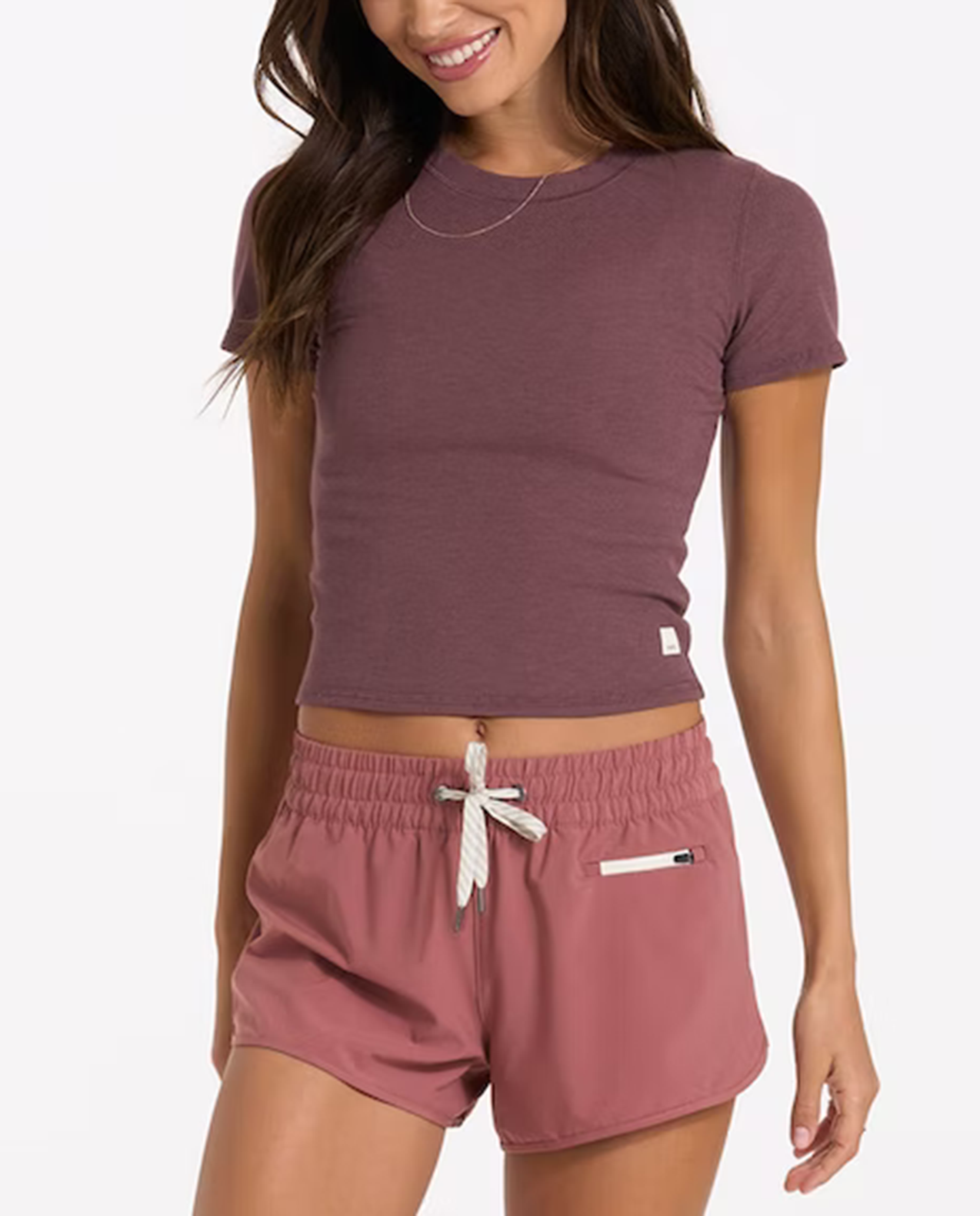 Womens Pose Fitted Tee