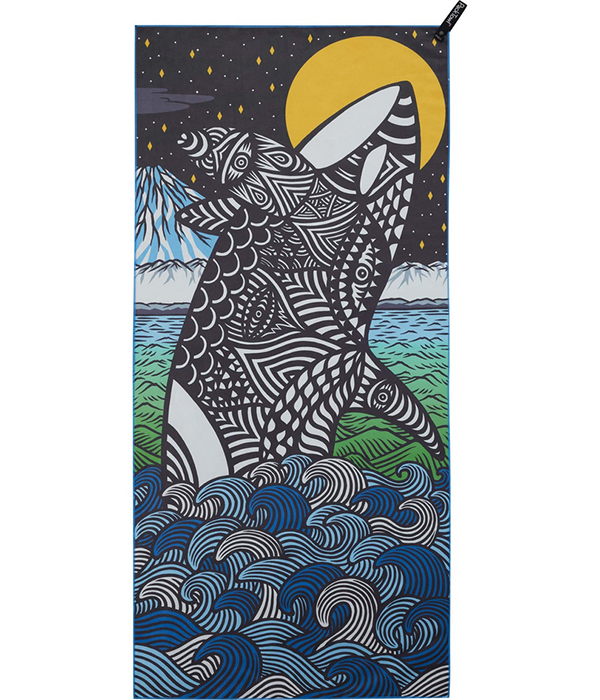 Personal Artist Series Towel in Orca Print - Body