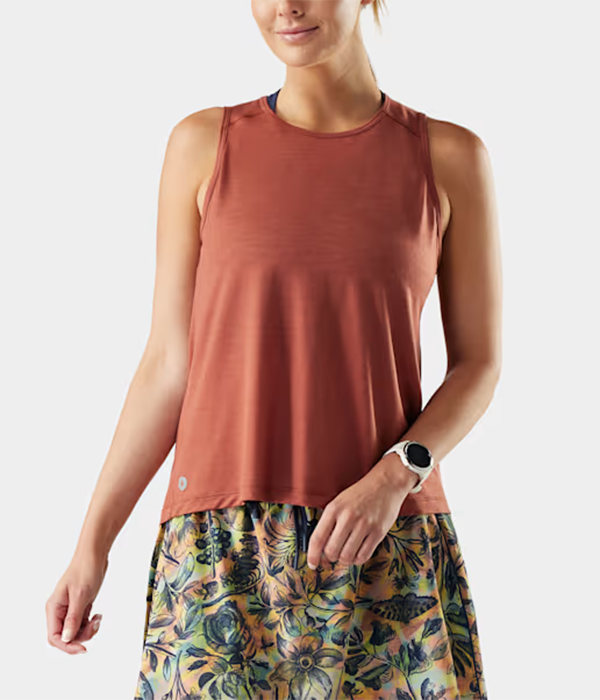 Womens Active Ultralite High Neck Tank