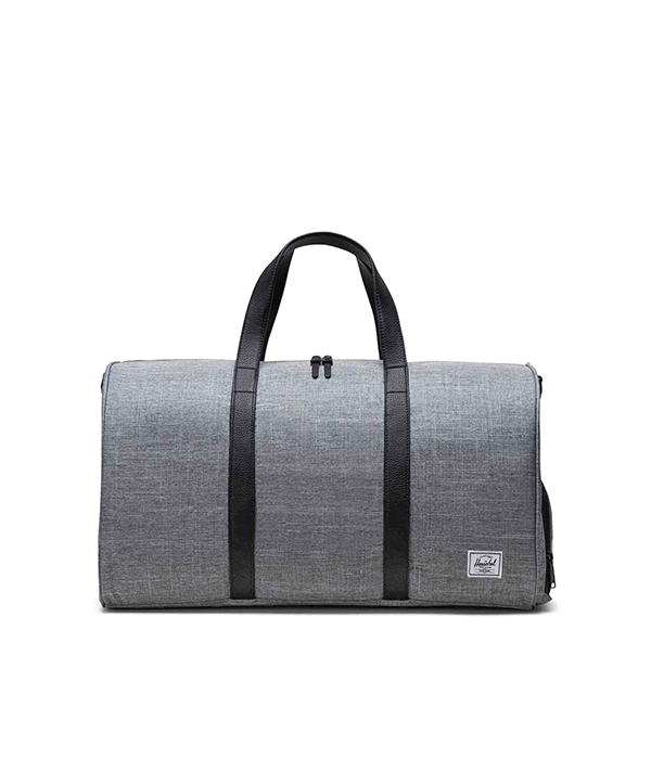 Herschel Novel Duffle in Raven Crosshatch